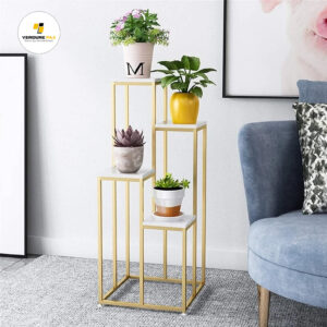 VERDURE PAX 4-Tier Metal Pot Planter Stand