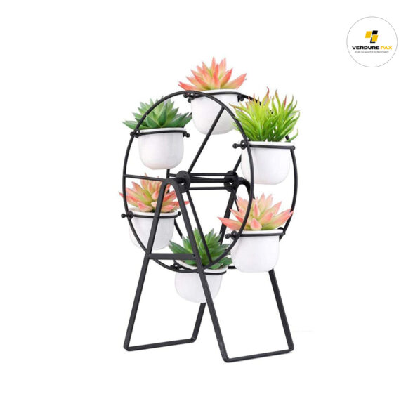VERDURE PAX Revolving Wheel Planter Stands Set - Image 3