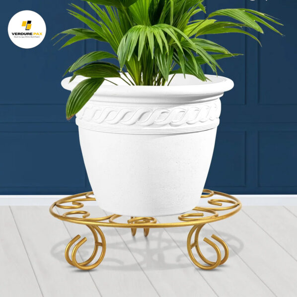 VERDURE PAX FLOARE GOLDEN STAND FOR BALCONY AND GARDEN