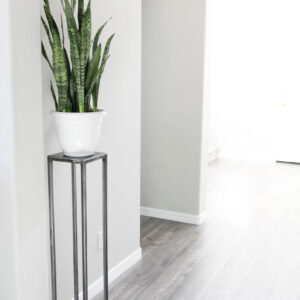 VERDURE PAX  Modern Metal Minimal Accent Square Frame Plant Stand Pedestal Table Decor Mid Century by Verdure pax