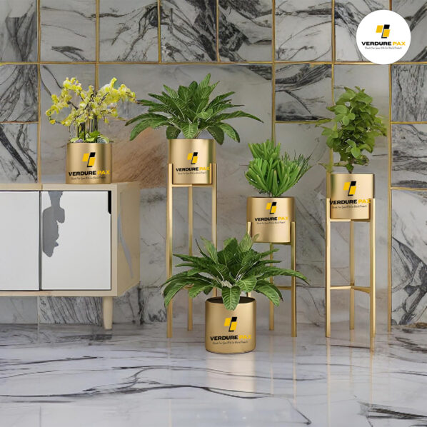 VERDURE PAX GOLDEN INDOOR PREMIUM POT STAND - Image 3