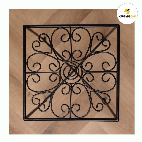 VERDURE PAX Indoor/Outdoor Iron Planter stand | Handmade Flower Pot Plant Stand | Flower Pot Holder - Image 3