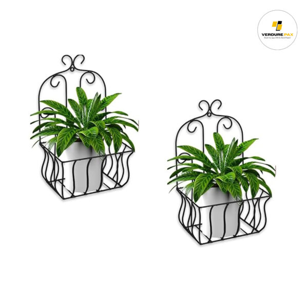 VERDURE PAX WALL FEMININE HANGING METAL POT STAND - Image 4