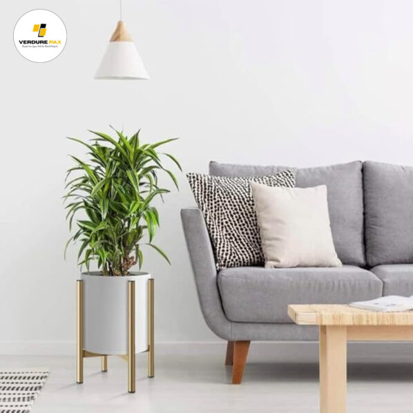VERDURE PAX Modern Metal Floor Flower Stands Planters for Living Room Bedroom Display Plant Stands For Indoor - Outdoor Balcony Plants Stand - Image 4