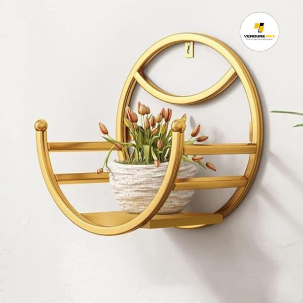 VERDURE PAX Impex Run Wall Mounted Hanging Planter For Balcony Pot Stand Hanging Plant Flower Pot Stand Holder (Multicolour) - Image 4