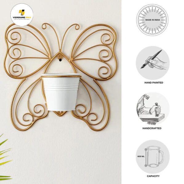 VERDURE PAX Butterfly type wall mount pot hanger - Image 4