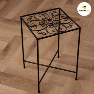 VERDURE PAX Indoor/Outdoor Iron Planter stand | Handmade Flower Pot Plant Stand | Flower Pot Holder