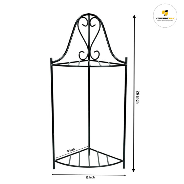 VERDURE PAX CORNER METAL POT STAND - Image 7