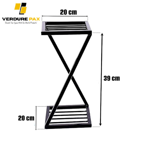 VERDURE PAX ZEUS PLANTER METAL STAND FOR DECOR - Image 2