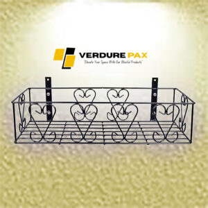 VERDURE PAX Wall Fixing Wall Mounting Plant Planter Pot Stand Bracket For Balcony - Hanging Shelves