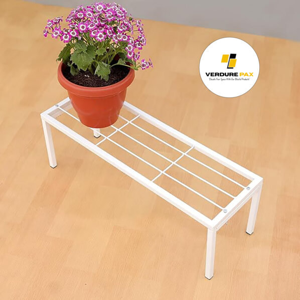 VERDURE PAX Metal Plant/Pot Stand for Garden | Planter Stand for Indoor & Outdoor | Flower Pot Stand for Balcony | Living Room Decor - Image 6