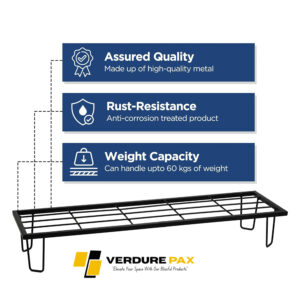 VERDURE PAX DURABLE RECTANGULAR EASY METAL STAND