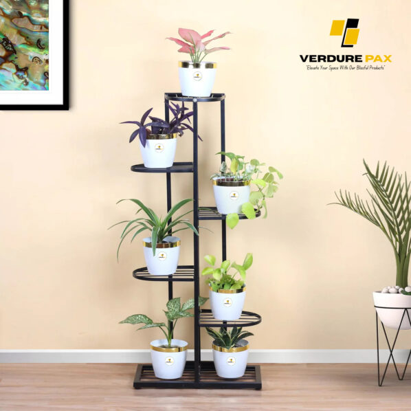 VERDURE PAX 7 TIER PLANTS METAL POT STAND - Image 4