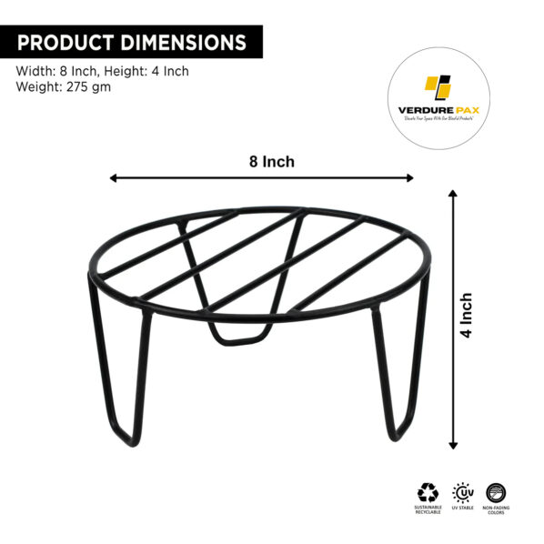 VERDURE PAX CIRCULAR TYPE SINGLE POT STAND - Image 6