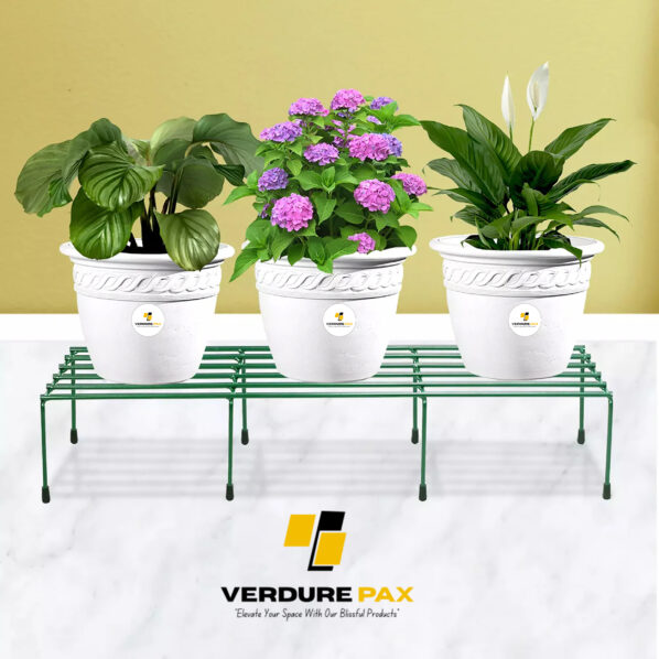 VERDURE PAX RECTANGULAR GREENY  FLOWER POT STAND - Image 2
