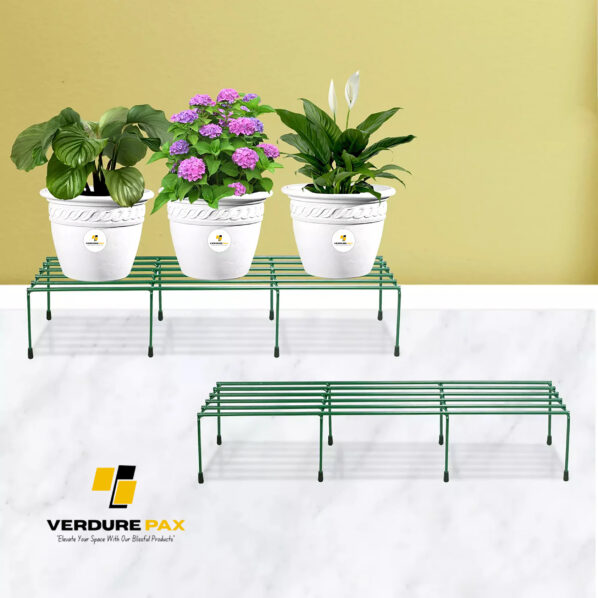 VERDURE PAX RECTANGULAR GREENY  FLOWER POT STAND - Image 3