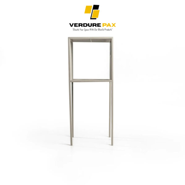 VERDURE PAX Plant Stand | Metal Art Pedestal | Minimalist Display Furniture | Small Table Metal Stand - Image 4