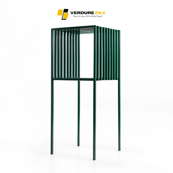 VERDURE PAX Plant Stand | Metal Art Pedestal | Minimalist Display Furniture | Small Table Metal Stand - Image 9