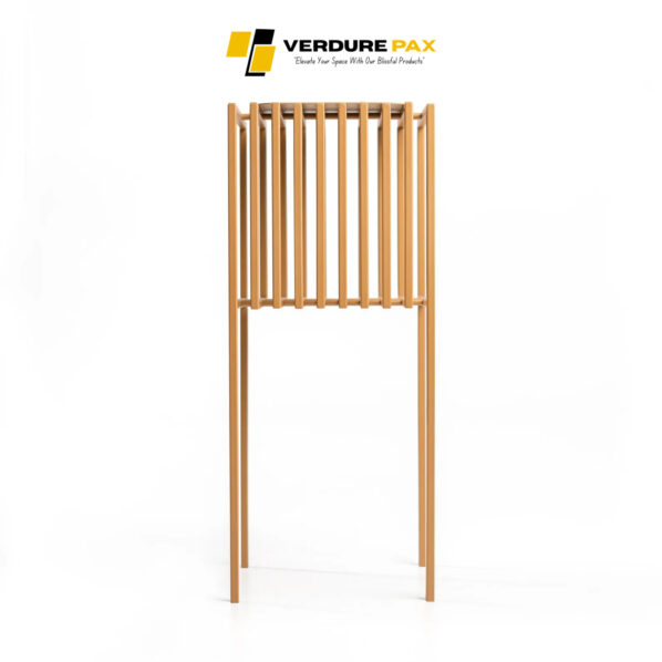 VERDURE PAX Plant Stand | Metal Art Pedestal | Minimalist Display Furniture | Small Table Metal Stand - Image 11