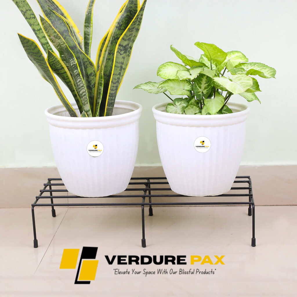 VERDURE PAX METAL RECTANG FLOWER POT STAND