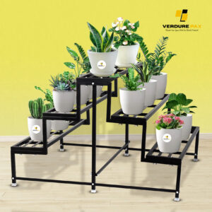 VERDURE PAX HEAVY DUTY 5 TIER PLANTER METAL STAND (ASSEMBLE)