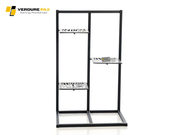 VERDURE PAX Metal Flower Pot, Plant Stand, Adjustable Palnter Stand, Multi Plant Stand, indoor flower shelf, outdoor step rack, flower pot stand, metal flower shelf - Image 4