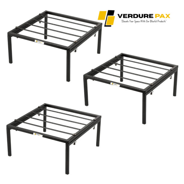 VERDURE PAX SQUERE METAL POT STAND INDOOR AND OUT DOOR (Assemble) - Image 7