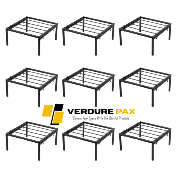 VERDURE PAX SQUERE METAL POT STAND INDOOR AND OUT DOOR (Assemble) - Image 9