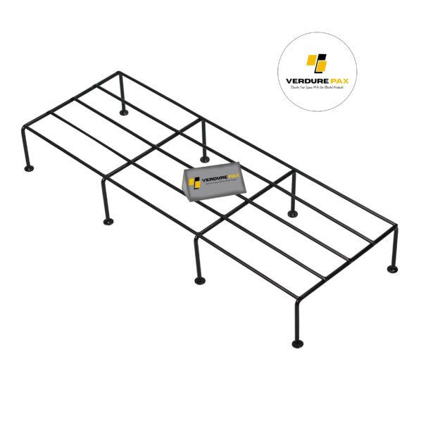 VERDURE PAX RECTANGULAR METAL FLOWER POT STAND - Image 2