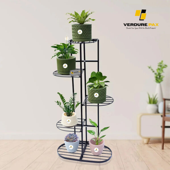 VERDURE PAX 4 TIER PLANTS METAL POT STAND