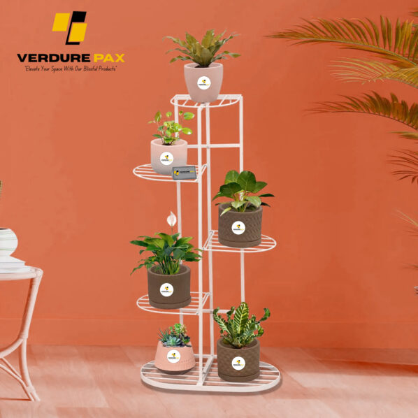VERDURE PAX 4 TIER PLANTS METAL POT STAND - Image 6