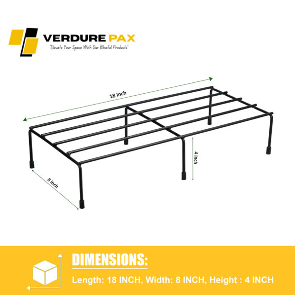 VERDURE PAX METAL RECTANG FLOWER POT STAND - Image 6