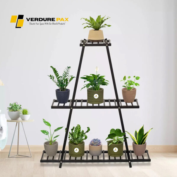 VERDURE PAX TOWER TYPE PLANTER METAL POT STAND